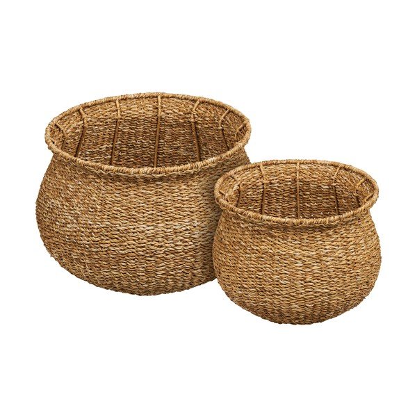 Ghivece 2 buc. din iarbă-de-mare ø 46 cm Eden – House Nordic-image-4
