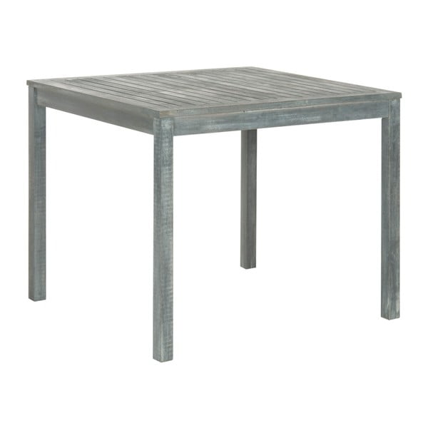 Set masă pentru grădină și scaune din lemn de acacia Safavieh Riva, gri-image-3