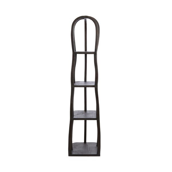 Etajeră în culoare naturală închisă din lemn de mango 53x175x40 cm Lowe – Light & Living-image-2