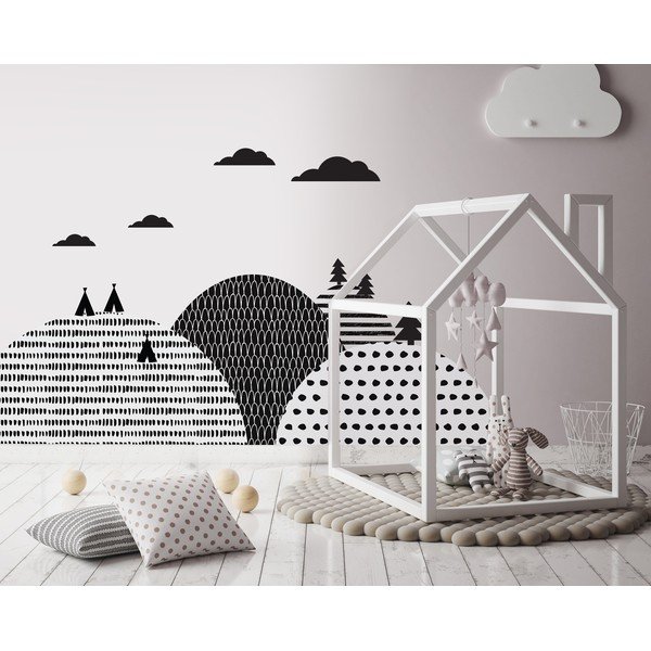 Autocolant pentru perete Dekornik Mountains Scandi, 155 x 50 cm-image-2