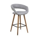 Scaune de bar gri 2 buc. 88,5 cm Gill – Actona