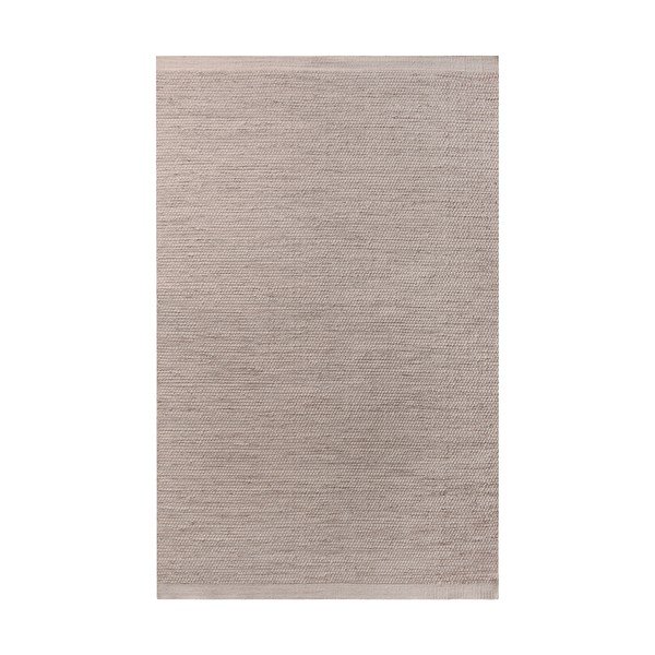 Covor bej din lână 200x300 cm Una – House Nordic
