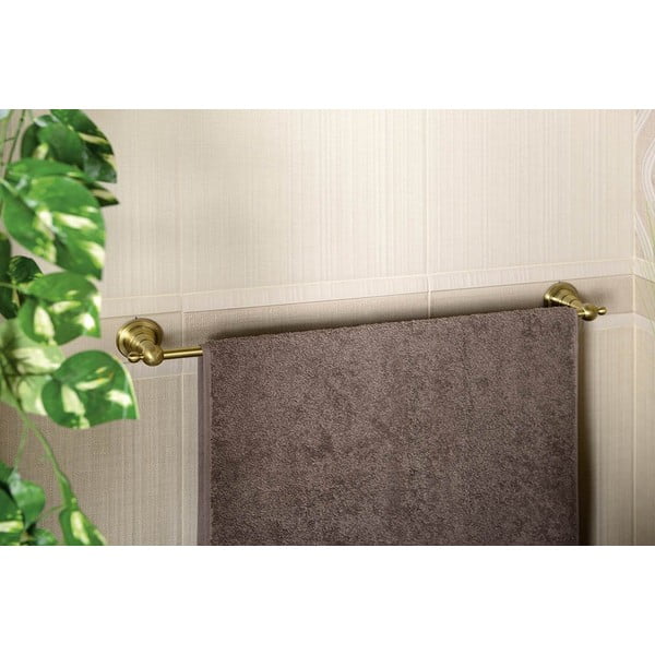 Suport din alamă pentru prosoape Sapho Diamond, lățime 60 cm-image-1