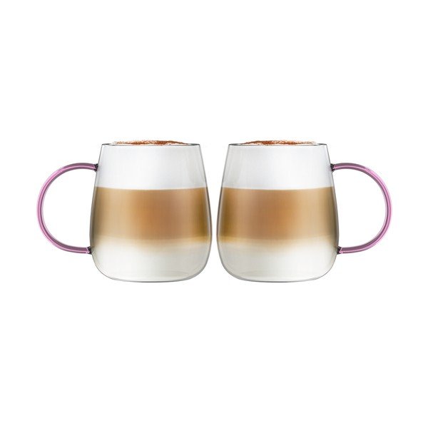 Căni 2 buc. pentru cappuccino 400 ml Bolla – Vialli Design