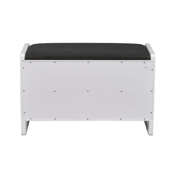 Pantofar cu 4 sertare Rowico Gorgona, alb-image-1
