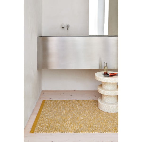 Covor tip traversă pentru interior și exterior galben muștar 70x300 cm Sam Mustard – Pappelina-image-3