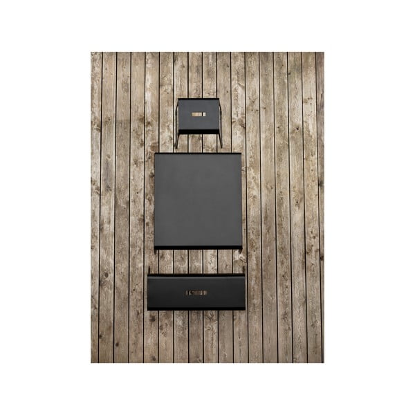 Pantofar negru cu bancă din metal A-Bench – Zone-image-3