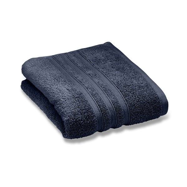 Prosop albastru închis din bumbac din frotir 50x85 cm Zero Twist – Catherine Lansfield