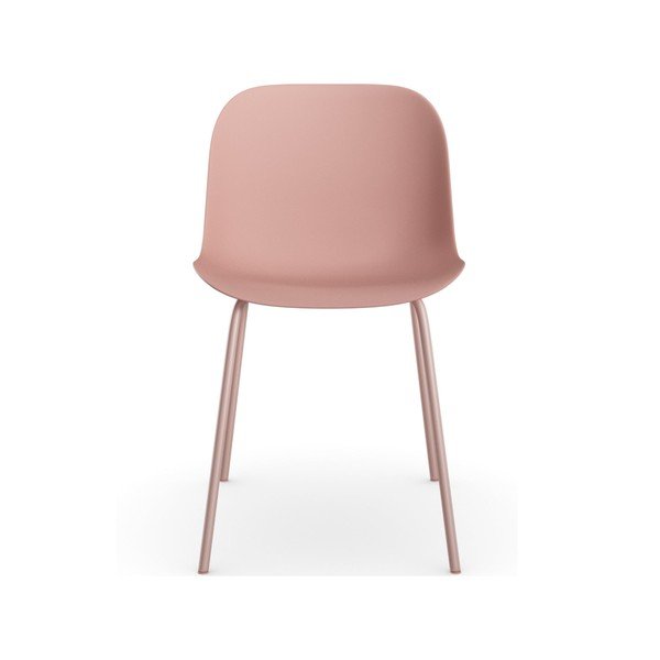 Set 2 scaune dining Støraa Ocean, roz-image-3