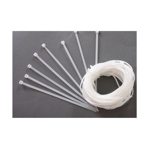 Paravan pentru balcon alb din plastic 500x90 cm - Garden Pleasure-image-3