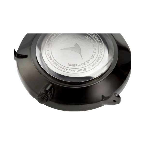 Ceas damă din piele Emily Westwood, albastru deschis -image-2