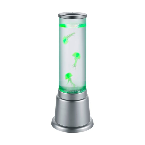 Veioză argintie LED (înălțime 36 cm) Jelly – Trio