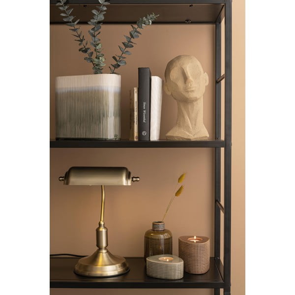 Vază din ceramică PT LIVING Bottle, înălțime 14 cm, maro-image-1