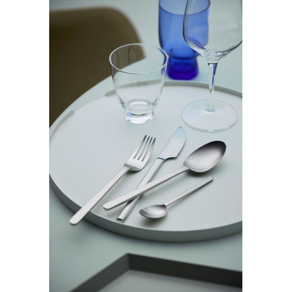 Tacâmuri argintii din oțel inoxidabil 16 buc. Norm – Gense-image-1