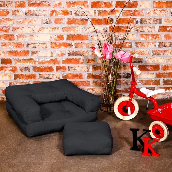 Fotoliu pentru copii Karup Baby Cube Gray-image-1
