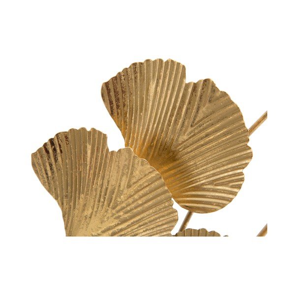 Statuetă metalică în decor auriu Mauro Ferretti Wind Leaf-image-3