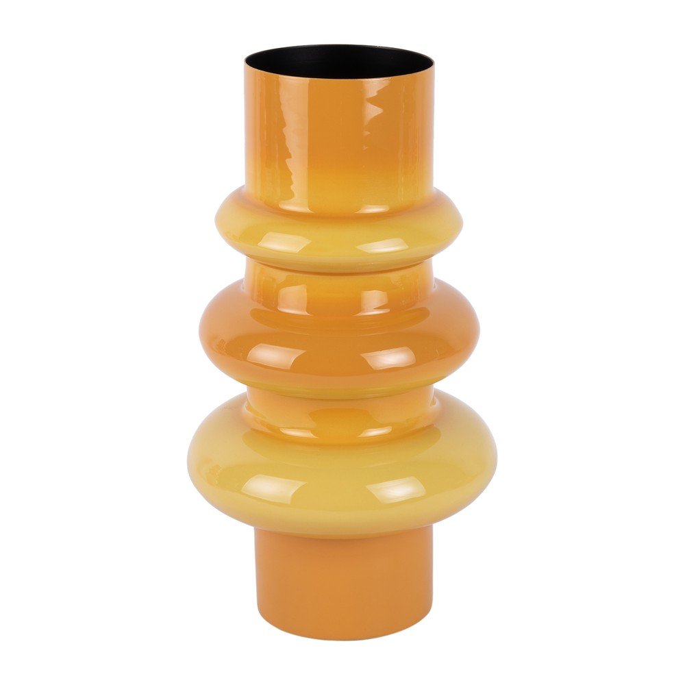 Vază portocalie din fier (înălțime 30 cm) Grato – PT LIVING