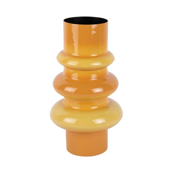 Vază portocalie din fier (înălțime 30 cm) Grato – PT LIVING