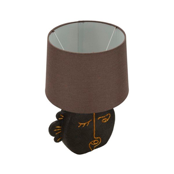 Veioză maro cu abajur textil (înălțime 39,5 cm) Tribal – Mauro Ferretti-image-2