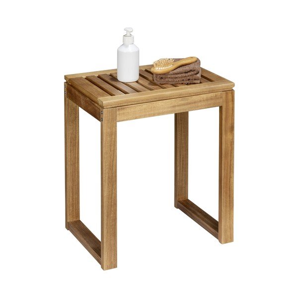 Scaun în culoare naturală din lemn de acacia Fondi – Wenko-image-4