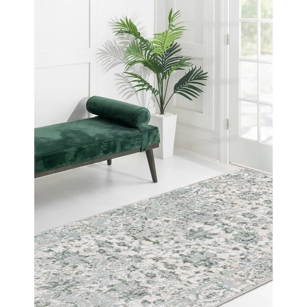 Covor tip traversă albastru prăfuit 80x300 cm Sensi Tris – FD-image-1