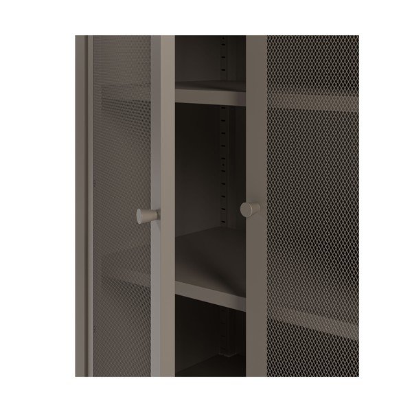 Dulap gri din metal 70x100x40 cm Fayna – Marckeric-image-4