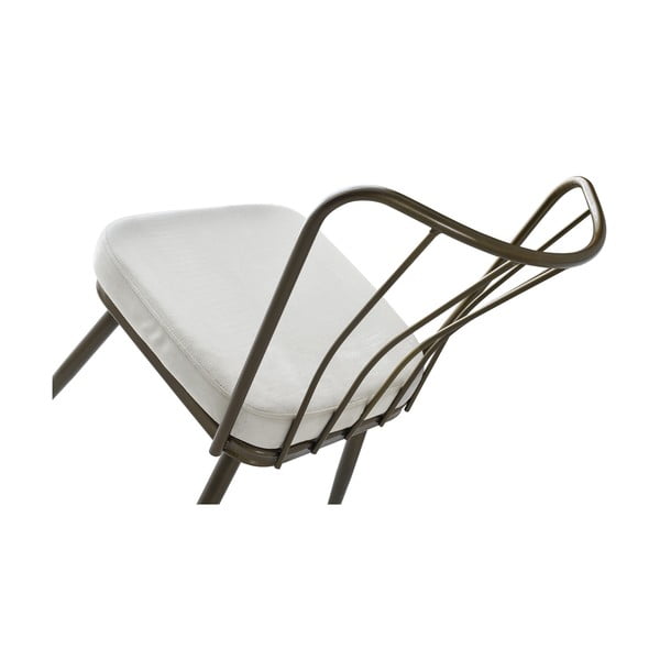 Scaune de dining gri 2 buc. din metal Yildiz – Kalune Design-image-3