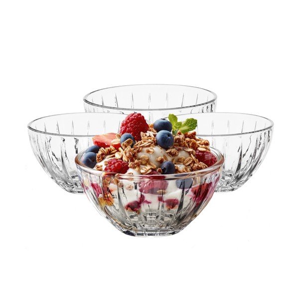 Boluri mici 4 buc. pentru înghețată din sticlă Beaufort – Premier Housewares-image-1