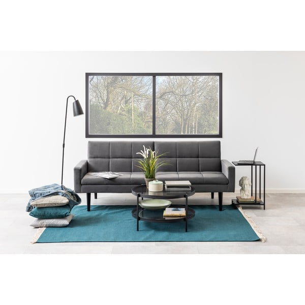 Măsuță de cafea rotundă cu blat de sticlă ø 79 cm Bayonne - Actona-image-3