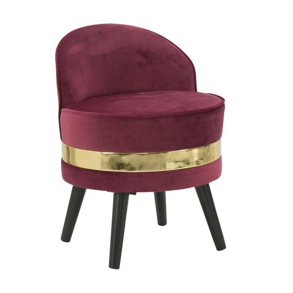 Scaun Mauro Ferretti Paris, vișiniu-image-4