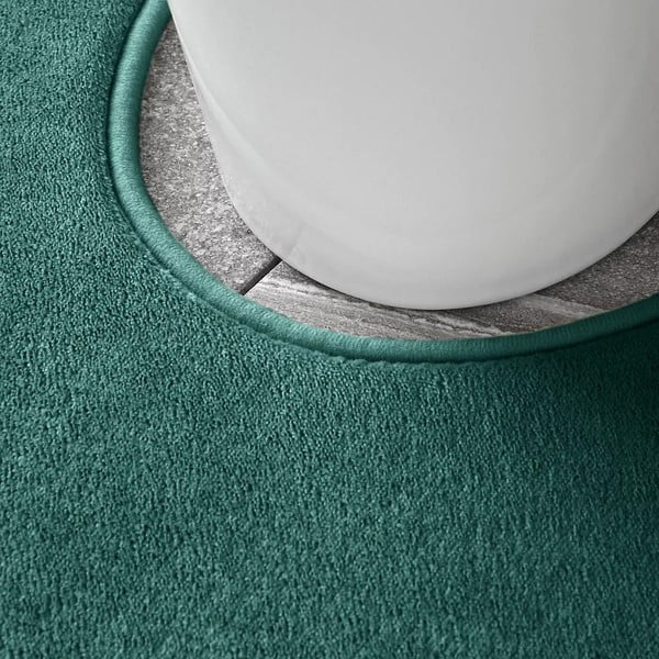 Covorașe de baie verzi pentru WC 2 buc. din spumă cu memorie 50x80 cm Anti-Bacterial – Catherine Lansfield-image-4