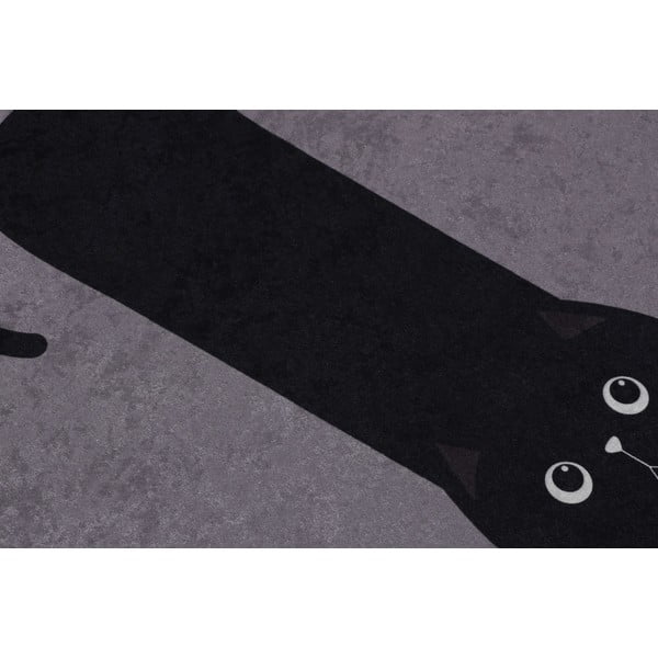 Covorașe de baie negre-gri 2 buc. 60x100 cm Comfort – Foutastic-image-1