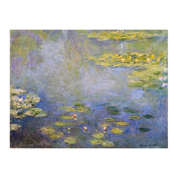 Tablou Claude Monet - Waterlilies, 40x30 cm