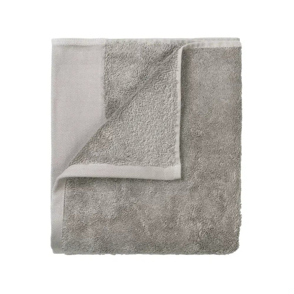 Prosoape gri 2 buc. din bumbac organic din frotir 30x50 cm Riva – Blomus