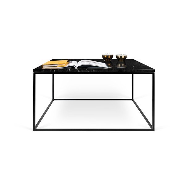 Măsuță de cafea cu blat din marmură 75x75 cm Gleam TemaHome-image-2