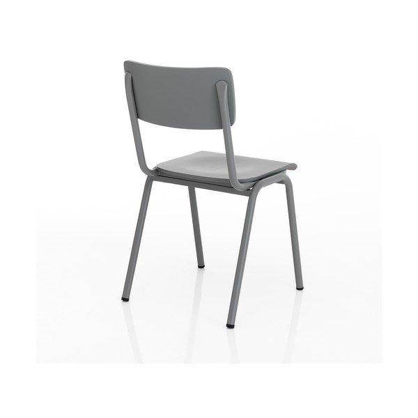 Scaune de dining gri 2 buc. Old School - Tomasucci-image-3