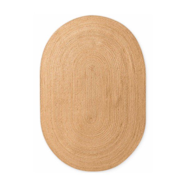 Covor în culoare naturală reversibil/țesut manual din iută 160x230 cm Braided – Hanse Home-image-4