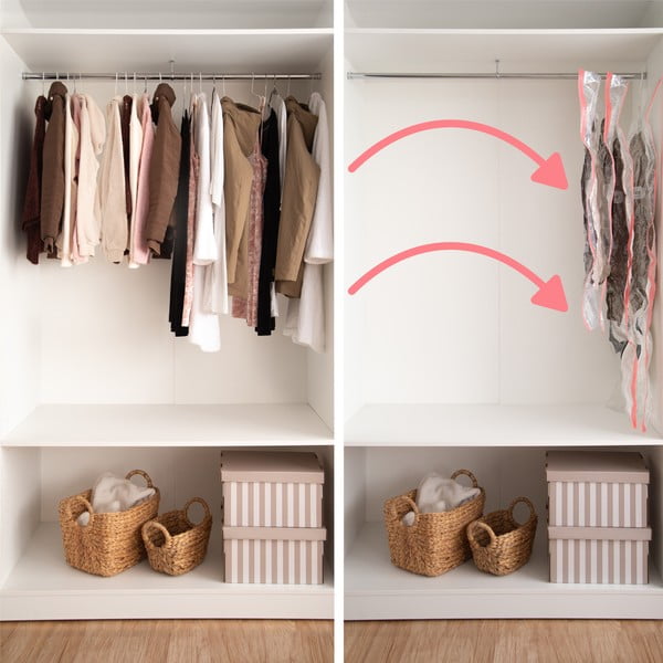 Saci de vidat 4 buc. Hanging Vacuum M/L – Compactor-image-1