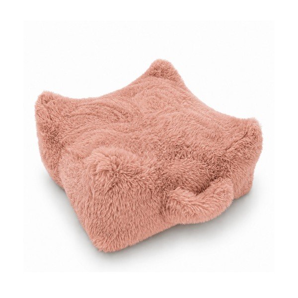 Fotoliu puf pentru copii roz deschis Mammoth – Meowbaby
