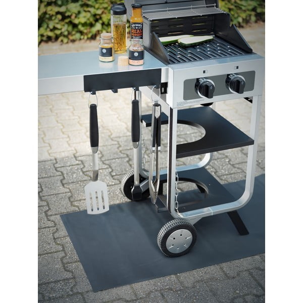 Bară magnetică pentru ustensile de bucătărie Black Outdoor Kitchen Ima, negru-image-1