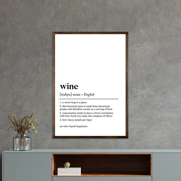 Tablou 50x70 cm Wine – Wallity-image-4