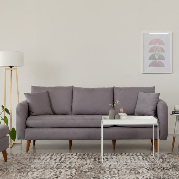 Canapea gri 215 cm Sofia – Balcab Home-image-4