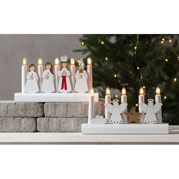 Decorațiune luminoasă de Crăciun albă Julia – Star Trading-image-2