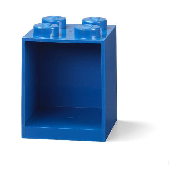 Raft de perete pentru copii LEGO® Brick 4, albastru-image-2