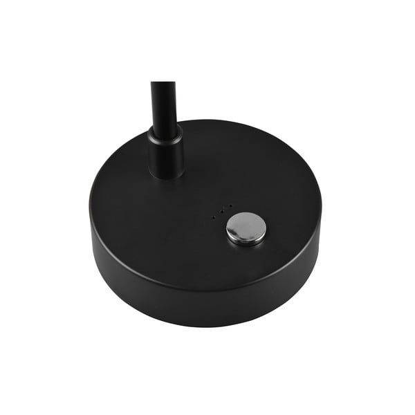 Veioză negru-lucios LED cu intensitate reglabilă (înălțime 28 cm) Lenny – Trio-image-4