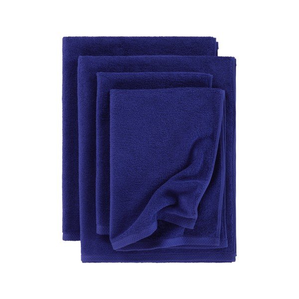 Prosoape de baie albastre 4 buc. din bumbac Darcy – Jotex