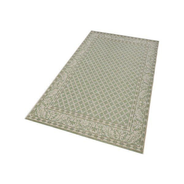 Covor adecvat pentru exterior NORTHRUGS Royal 160x230 cm, verde - crem-image-2