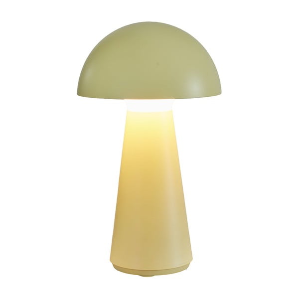 Veioză galbenă LED cu control prin telecomandă (înălțime 28 cm) Sam – Sirius