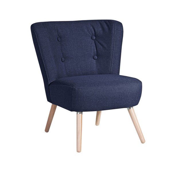 Fotoliu Max Winzer Neele Duro Dark Blue, albastru închis