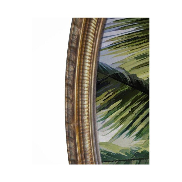 Tablou oval Velvet Atelier Palm Tree-image-2